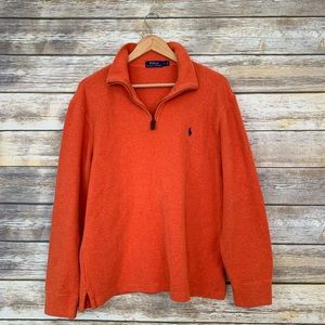 Polo Ralph Lauren Orange Quarter Zip